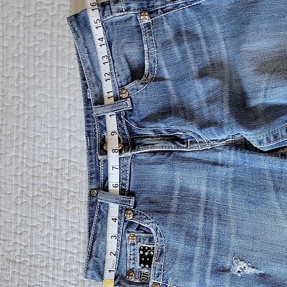 Miss Me~Thick Denim~32×34 Boot - Picture 9 of 16